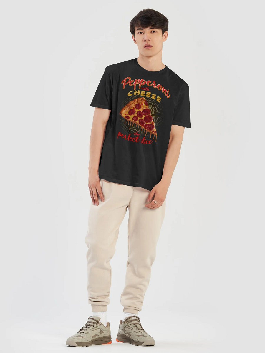 Cheesy Pepperoni Delight T-Shirt product image (35)