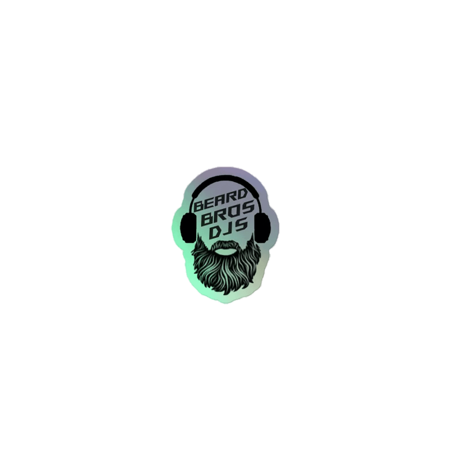 Beardbros djs Kiss-Cut Holographic Sticker Sheet product image (2)