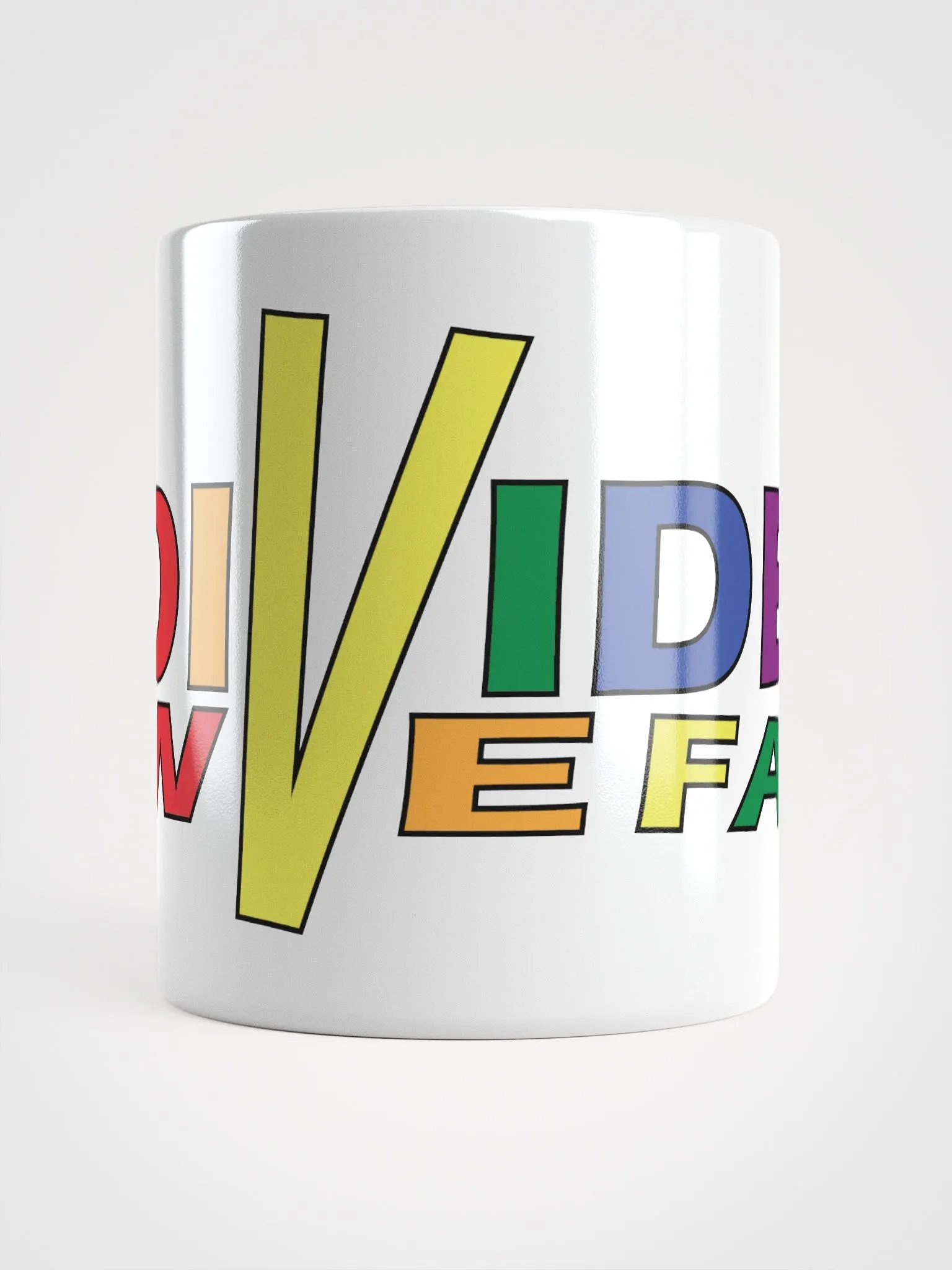 Divided We Fall - Colour - White Glossy Mug product image (5)