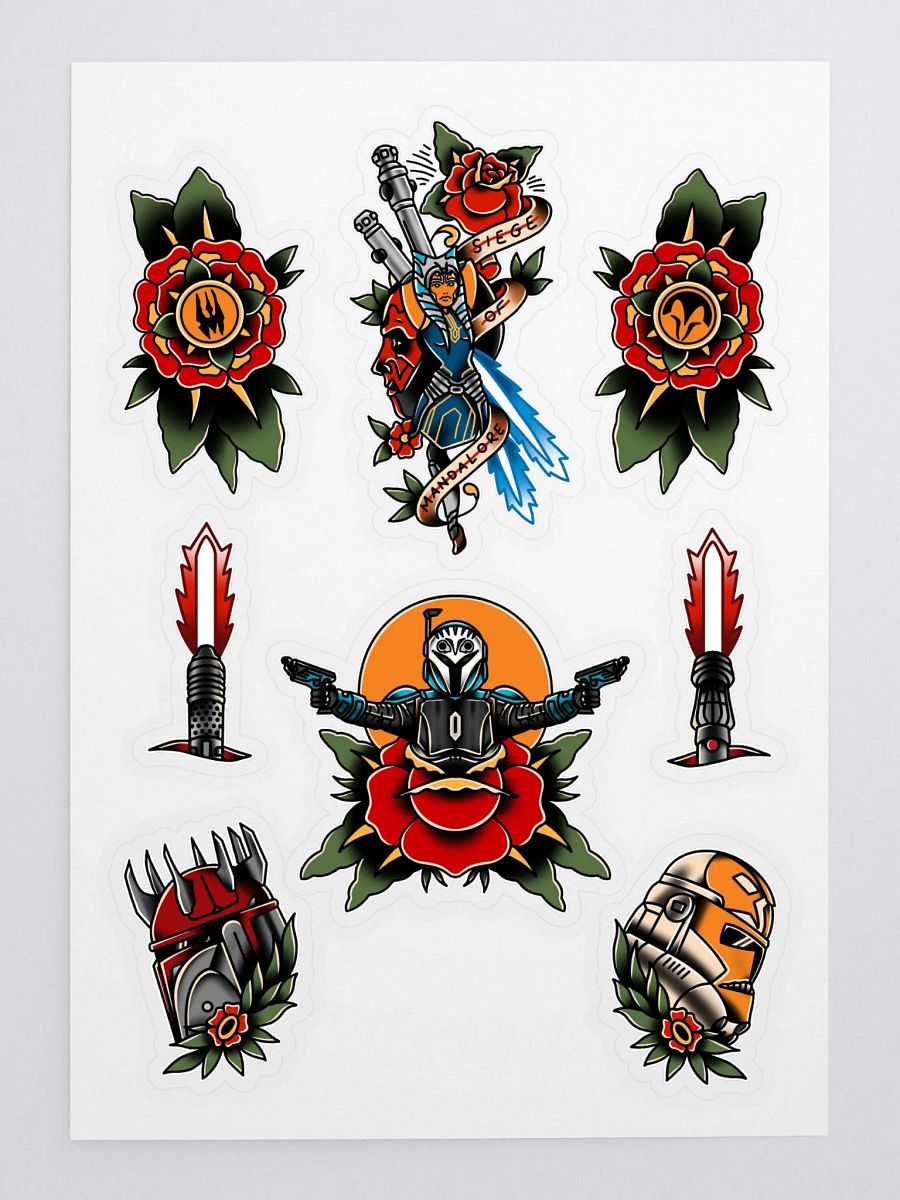 Siege of Mandalore Flash - Sticker Sheet product image (3)