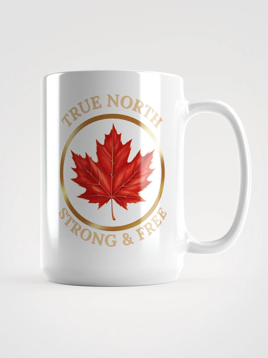 True North Maple Leaf Mug (Gold Font) product image (1)