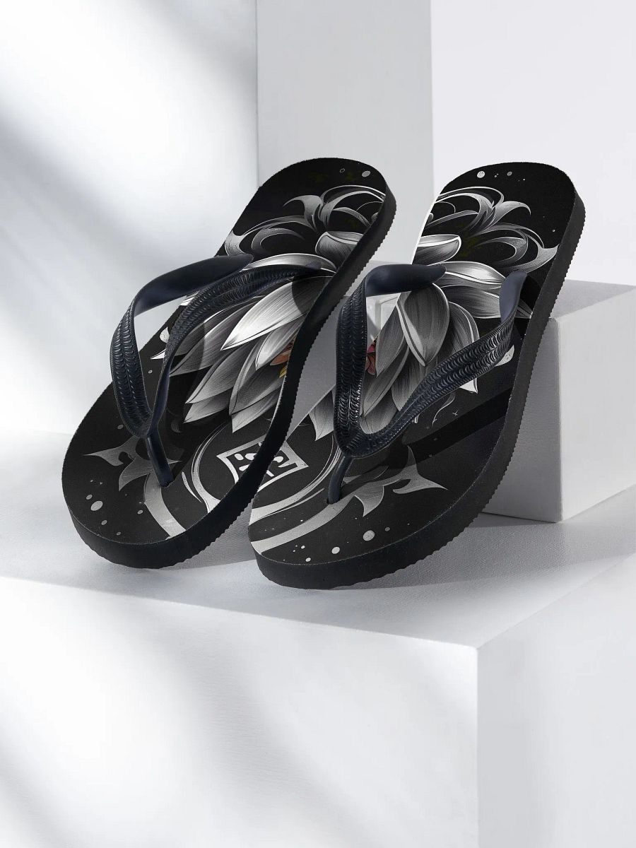 Lotus Zen Blossom - Custom Flip-Flops product image (1)