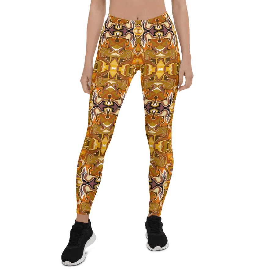 Autumn Kaleidoscope Leggings product image (3)