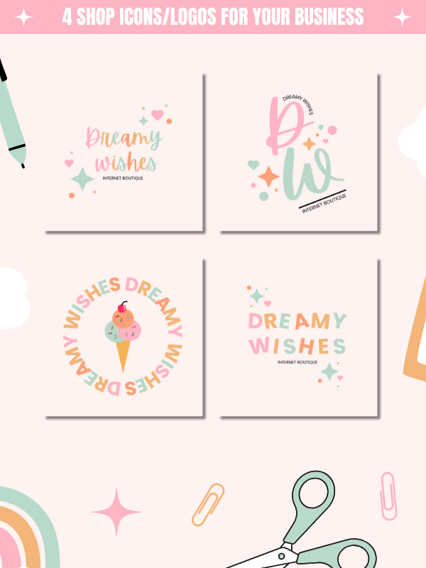 Whimsical MRR/PLR Branding Kit for Etsy product image (6)