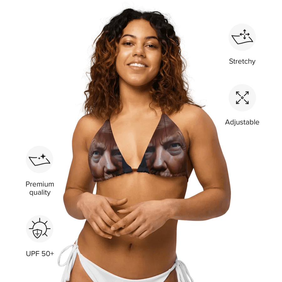 Trump Tough All-Over Bikini Top product image (11)