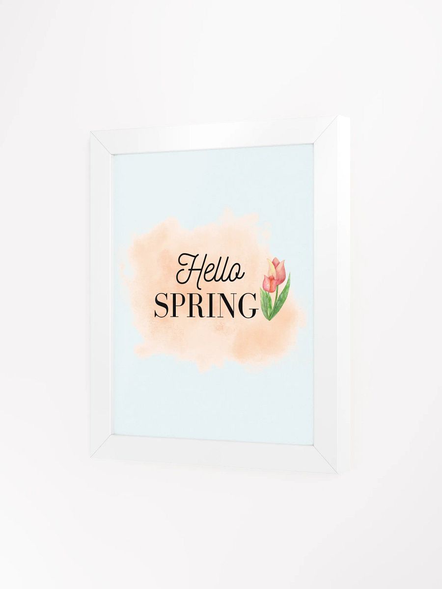 Hello Spring Matte Poster product image (4)