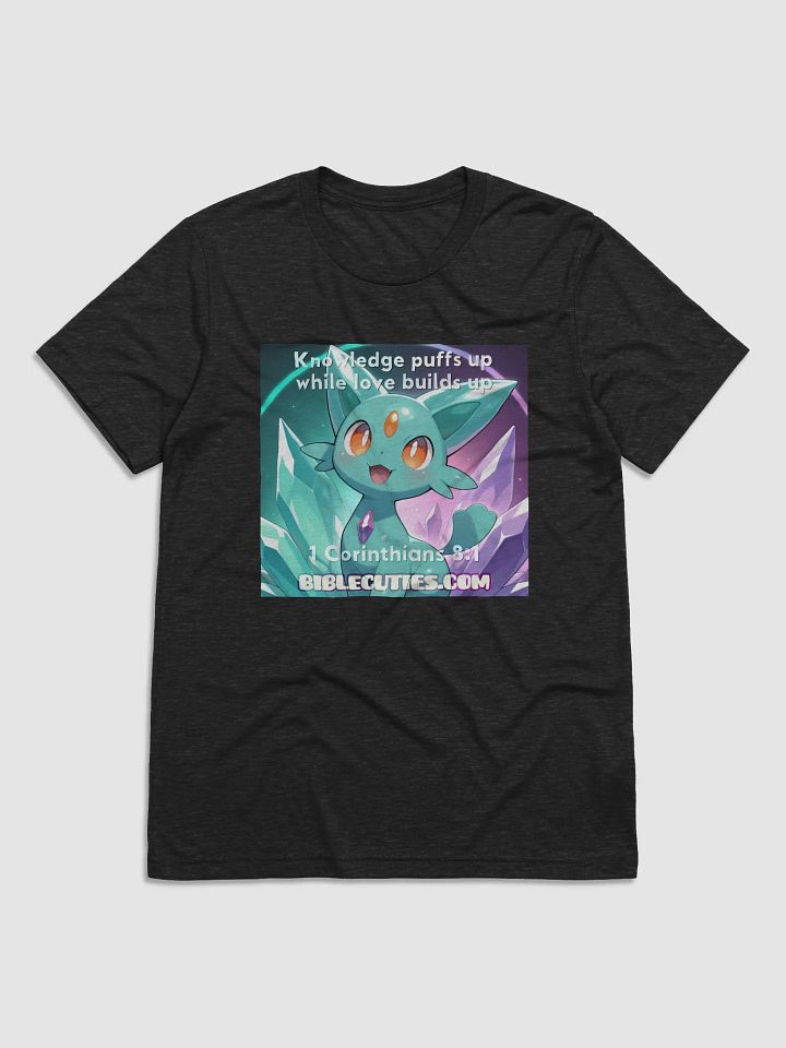 Bible Cuties Tomy - Knowledge puffs up while love builds up T Shirt product image (2)