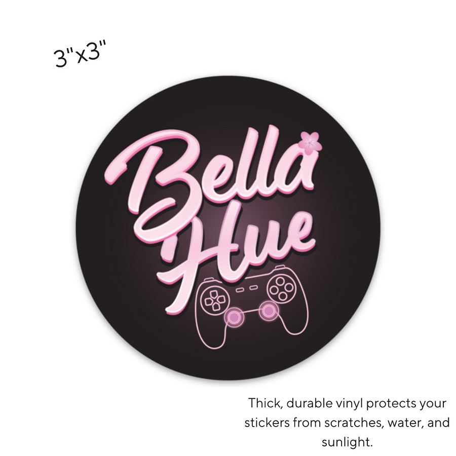 'Bella Hue' Circle Sticker product image (3)