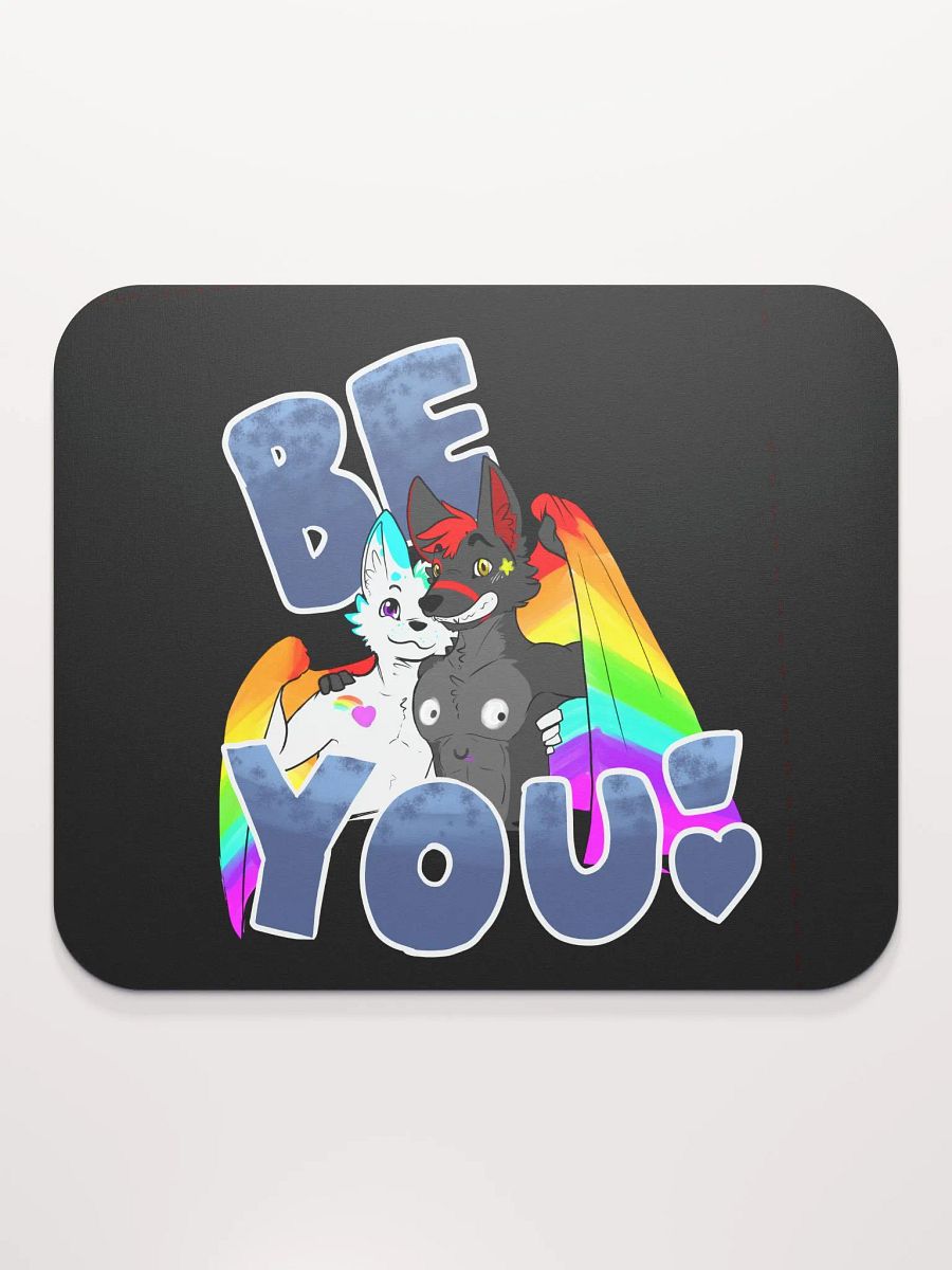 Be You! Pride Mousepad 8.7″ × 7.1″ product image (2)