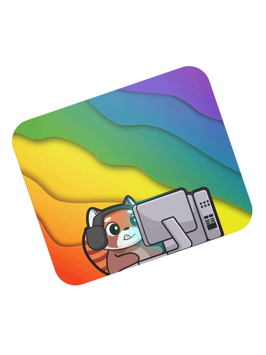 Gaming Bear Mouse Pad (Colour) - 8.7" x 7.1" product image (4)