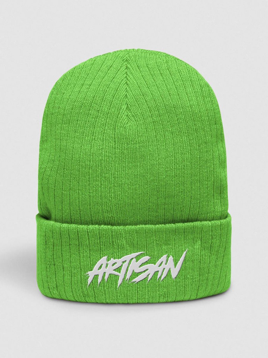 Artisan Logo Ribbed Knit Beanie product image (4)