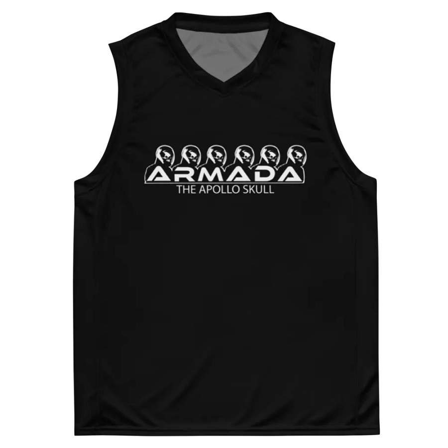 All-Over Print Recycled Unisex Armada Basketball Jersey product image (2)