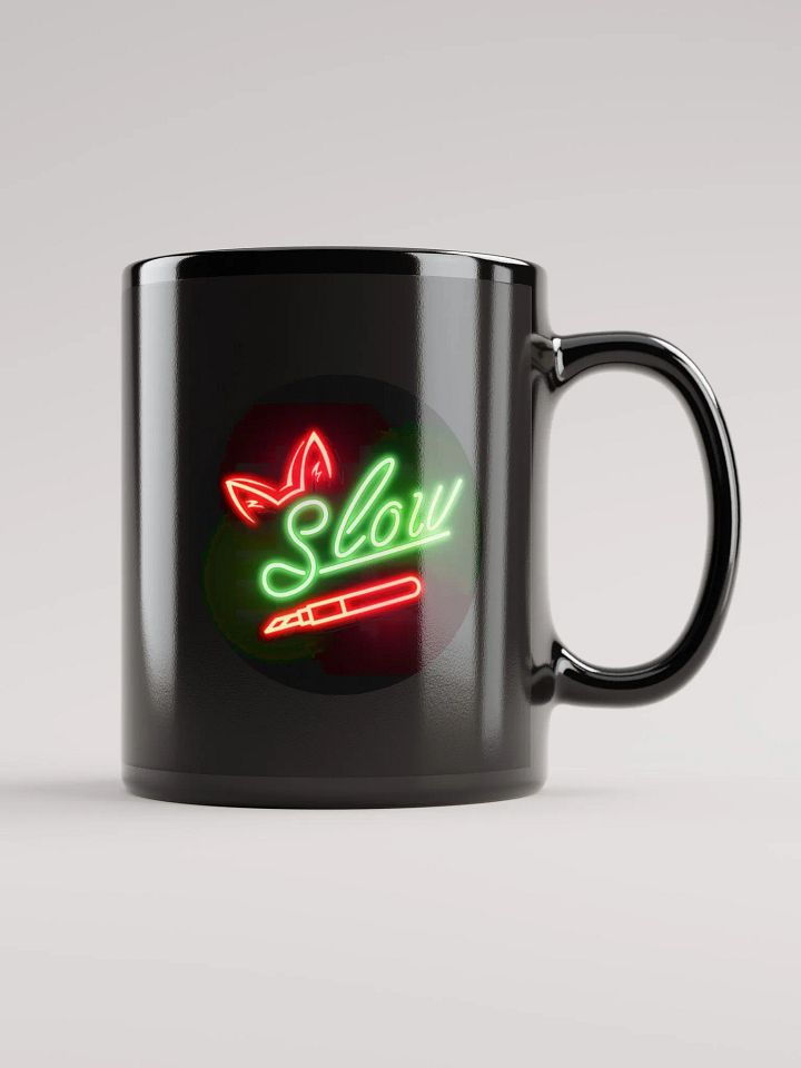 Hobby Happy Hour Glossy Black Mug - Slow Edition product image (2)
