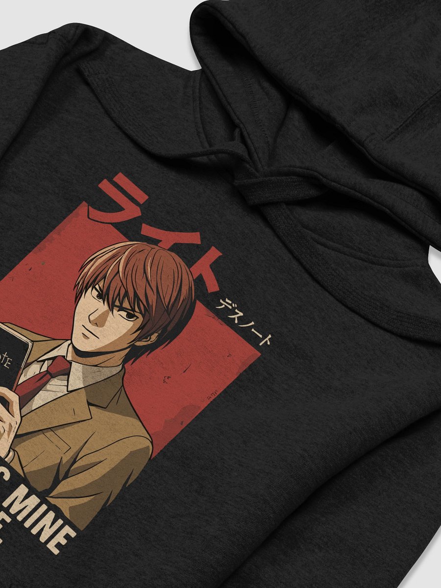 Justice is mine to shape. Ft.Light Yagami Unisex Premium Hoodie product image (3)