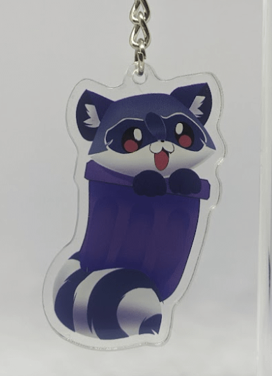 Racoon Trash Charm product image (1)