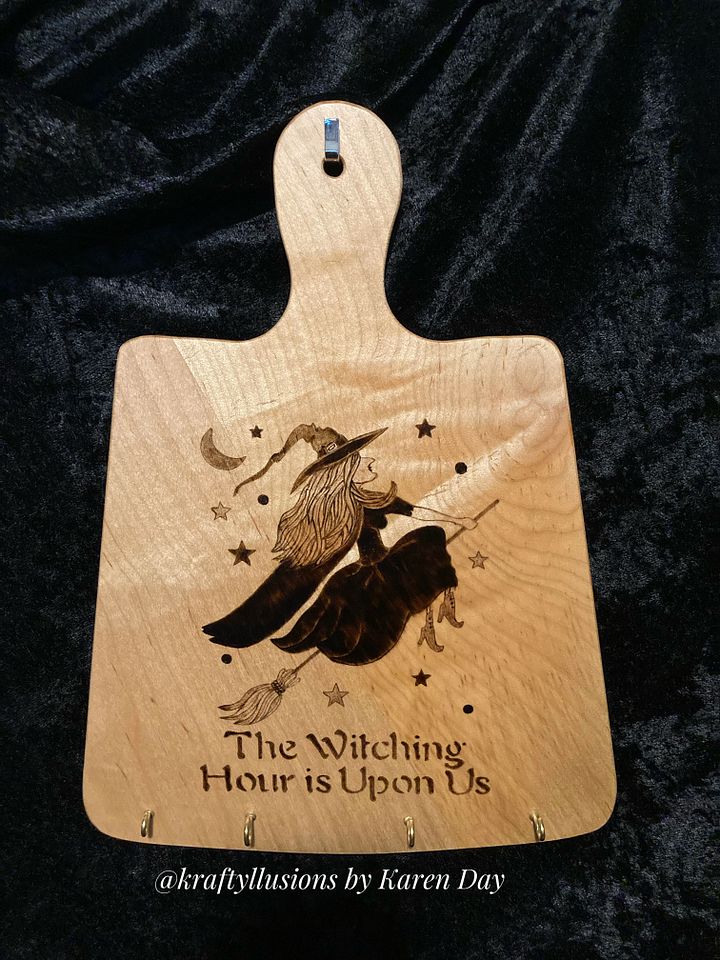 The Witching Hour Apron Holder and 1/2 Apron Set product image (1)