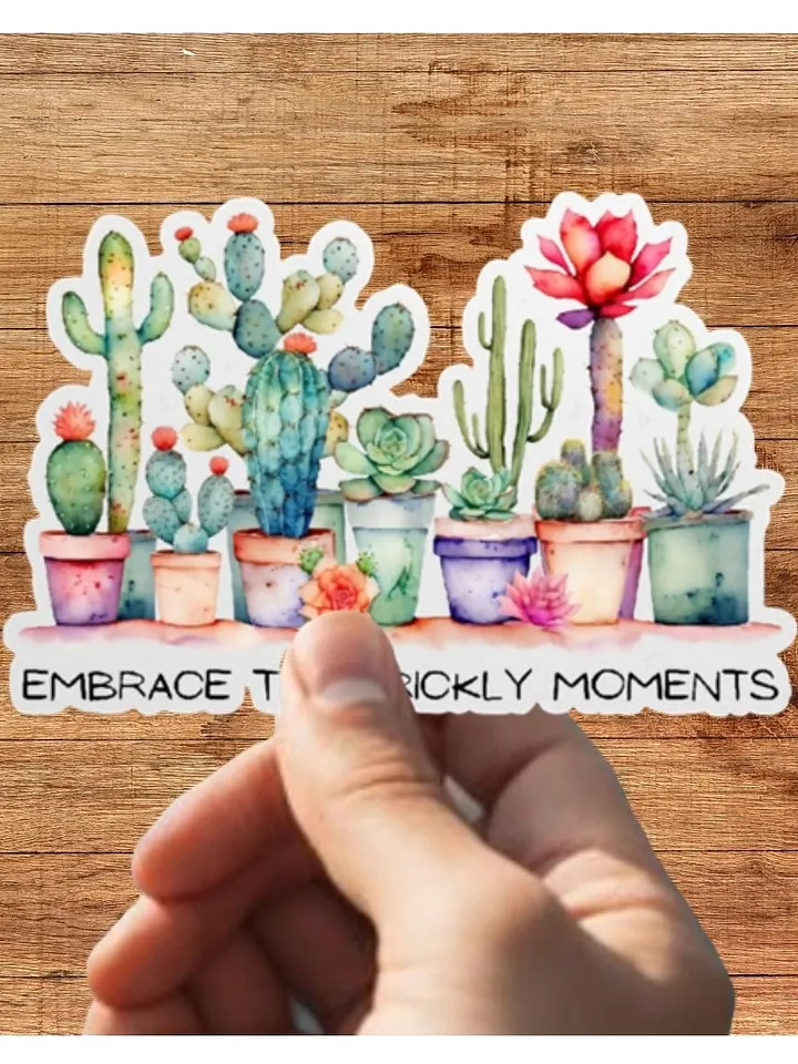 Cacti And Succulent Kiss Cut Sticker product image (1)