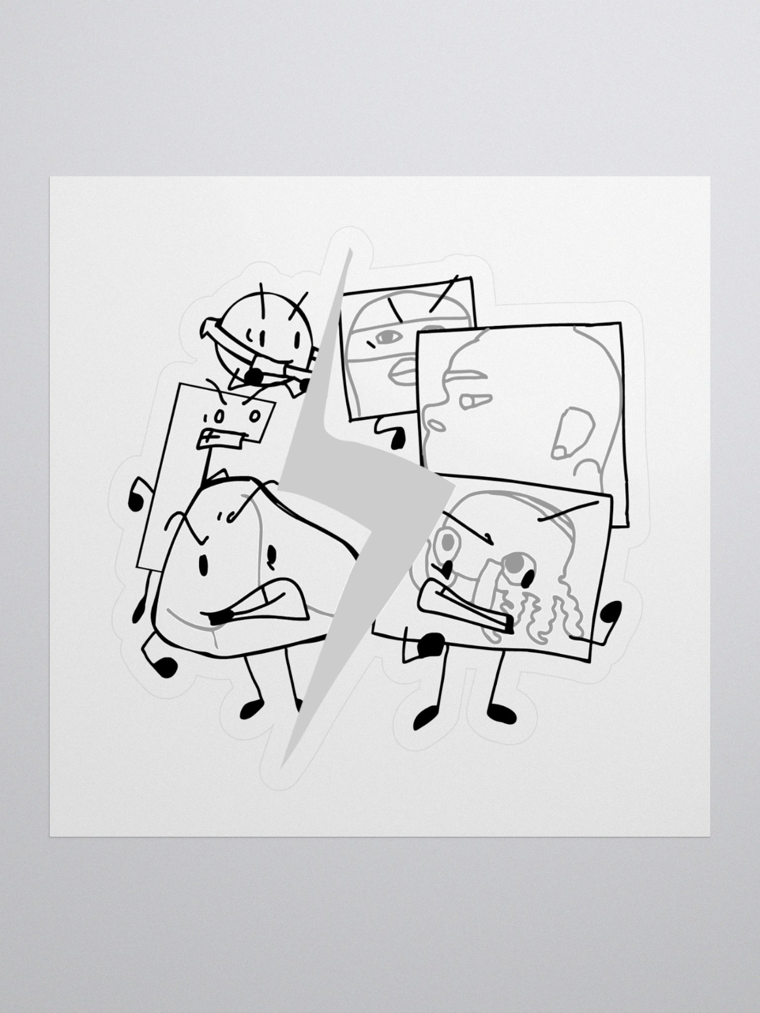 Team Wrecker Feud Sticker product image (1)