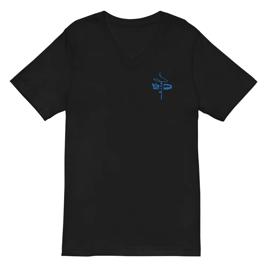 Embroidered JESUS V-Neck Tee product image (3)