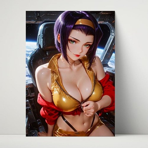 ✨ Elevate your collection with this stunning Faye Valentine metal print!
Bold, sleek, and absolutely radiant — this design br...