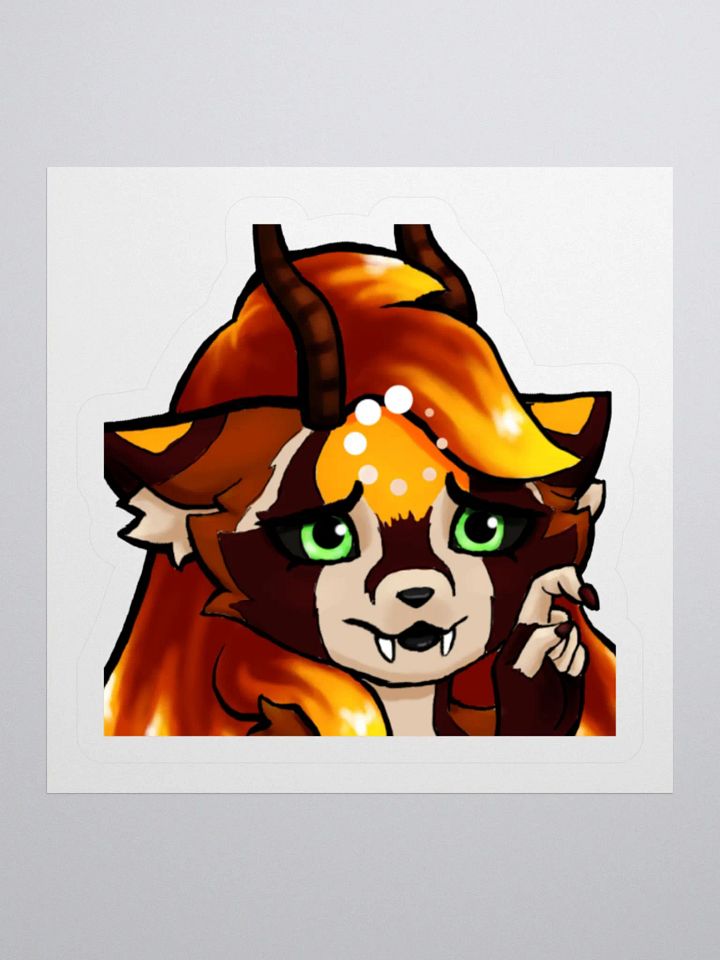 Confused Lulu Sticker product image (1)