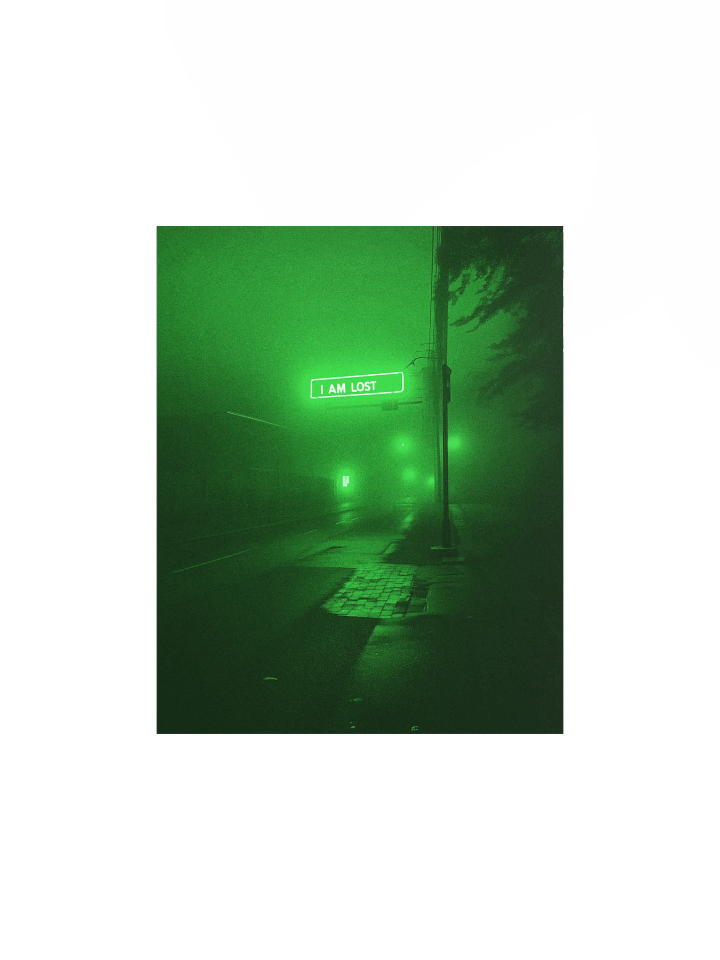 "I am lost" Matte Poster product image (1)