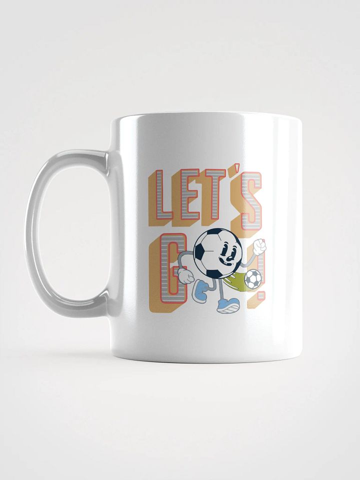 Lets Go Mascot Soccer Ball Mug product image (1)