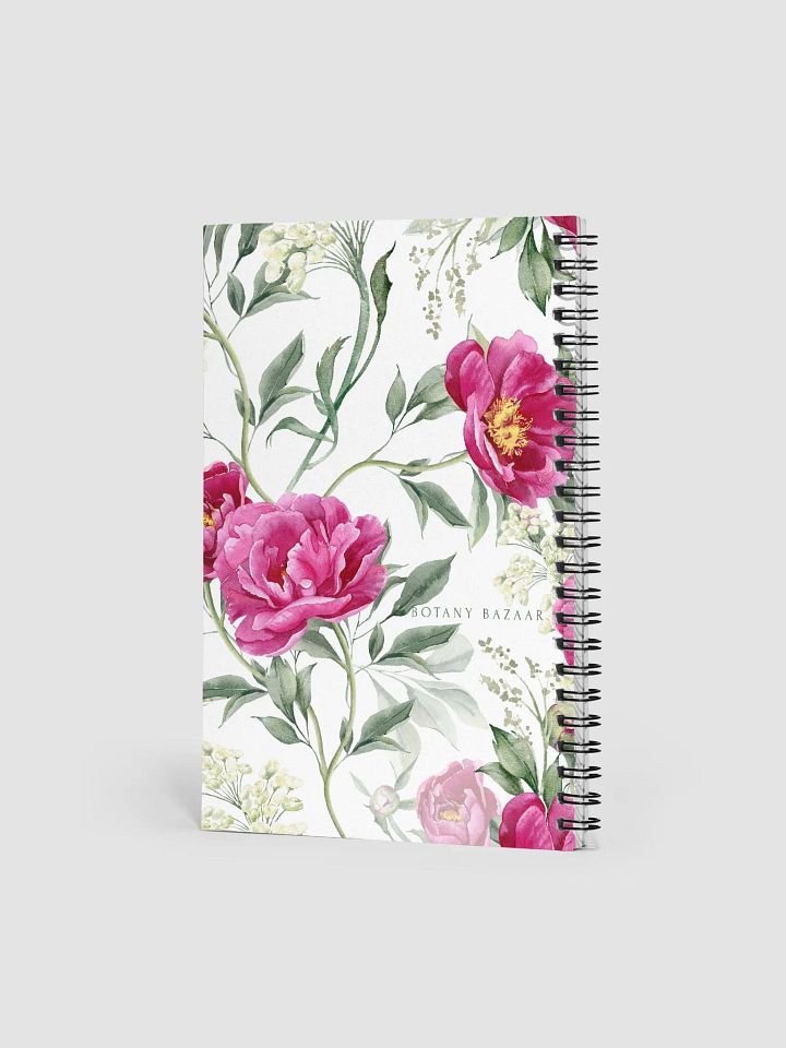 Peony Spiral Notebook product image (2)