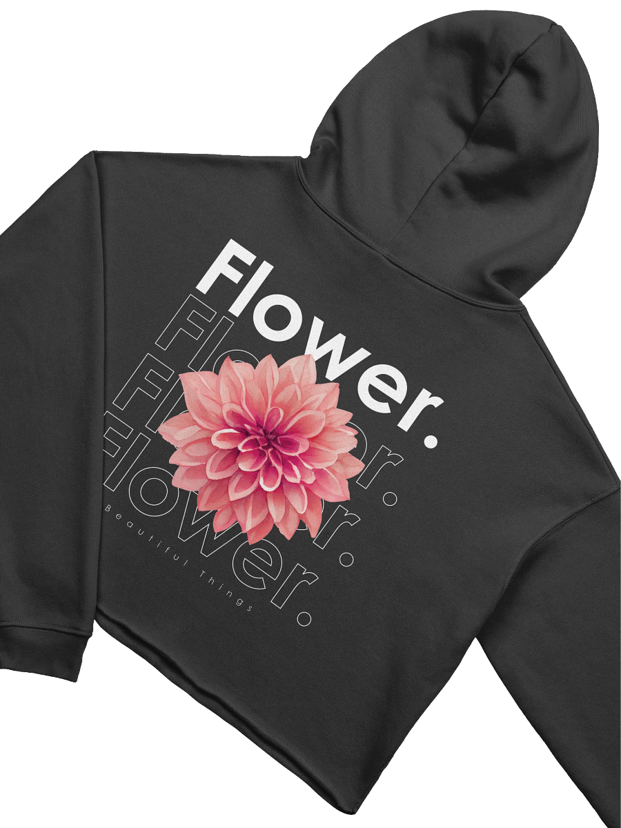 Dahlia Dream Crop Hoodie product image (5)