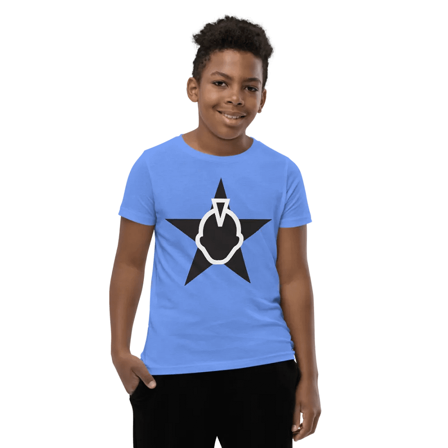Youth Flipside Star Classic Cotton T-Shirt product image (23)