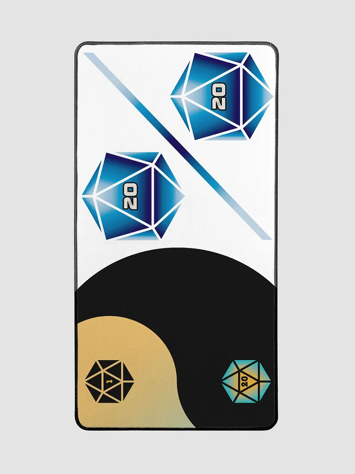 d20 Ying Yang & D20/20 Vision Mousepad product image (2)