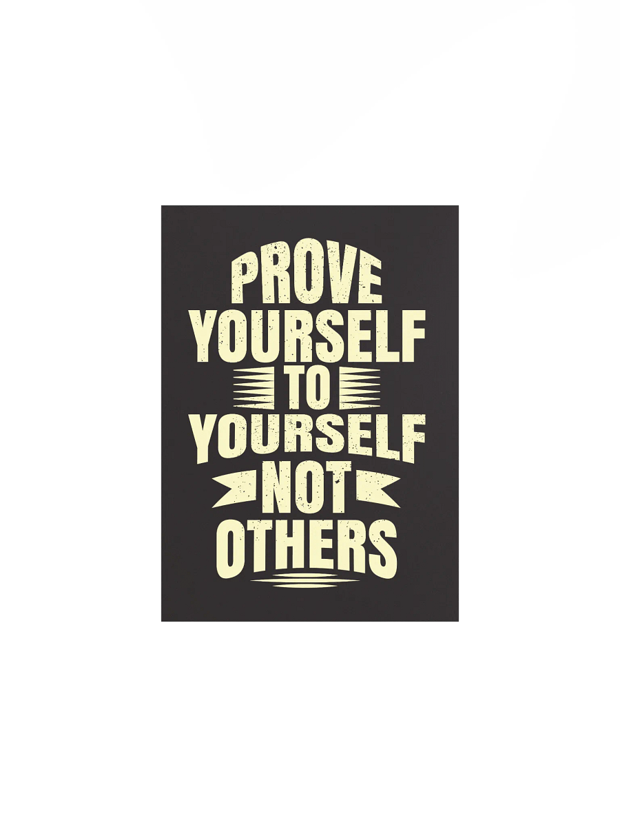 Poster: Prove yourself product image (1)