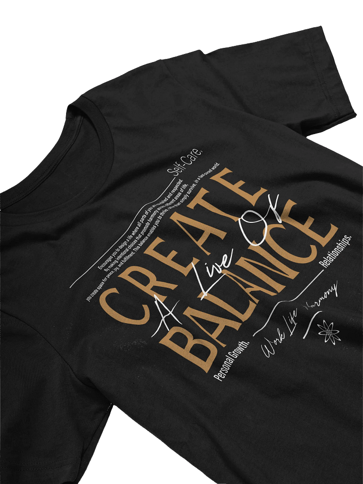 Create Balance Graphic T-Shirt product image (2)
