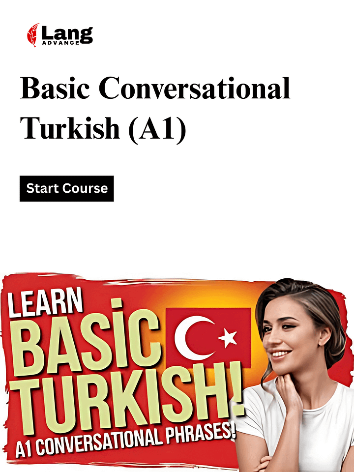 Basic Conversational Turkish (A1) product image (1)