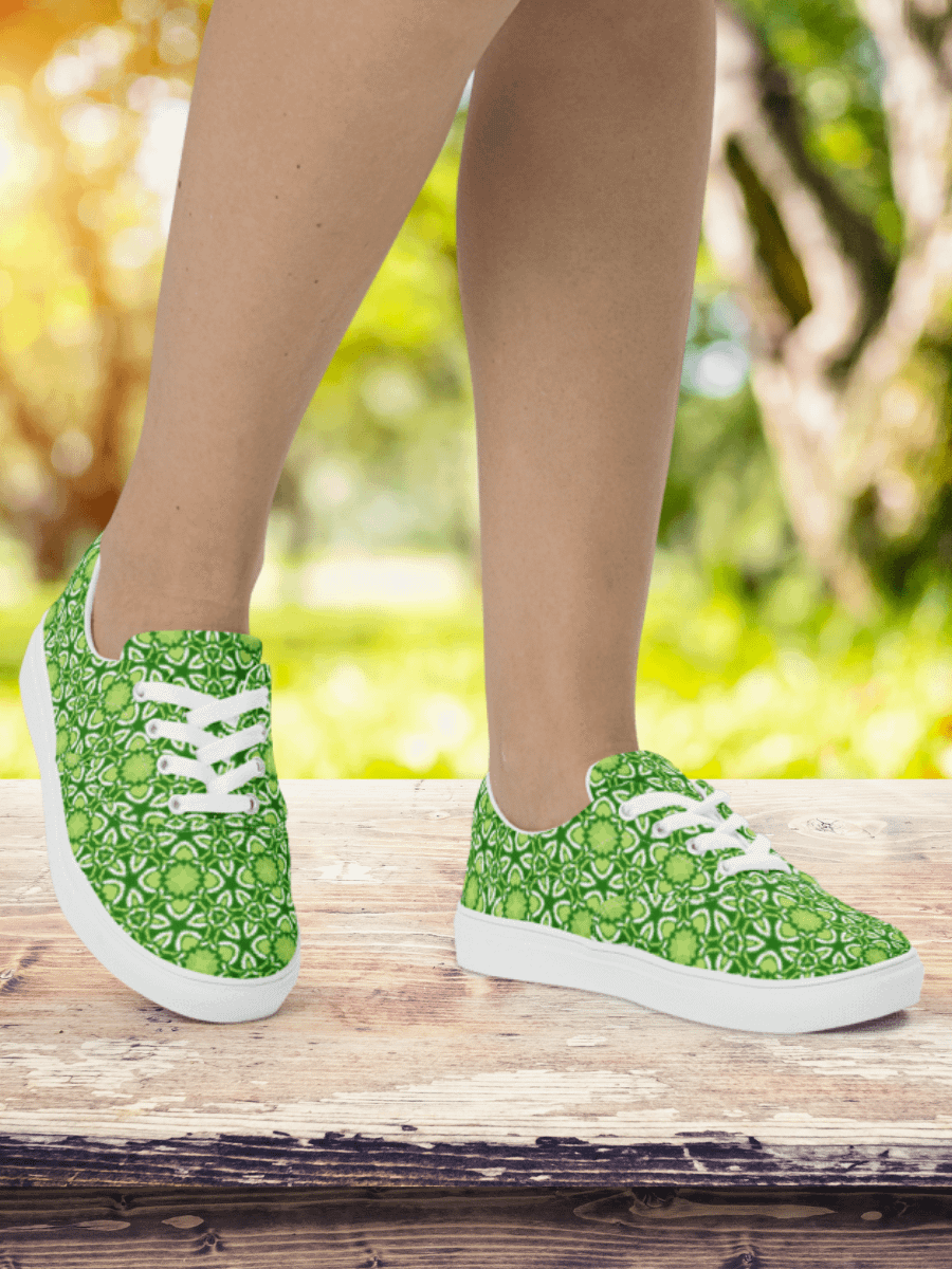 Symmetric Green Dream Lace-Ups product image (3)