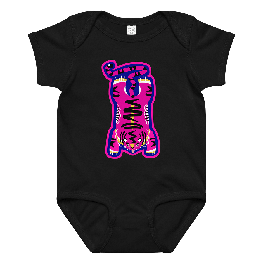 Pink Electric Tiger - Baby Bodysuit Jersey product image (1)