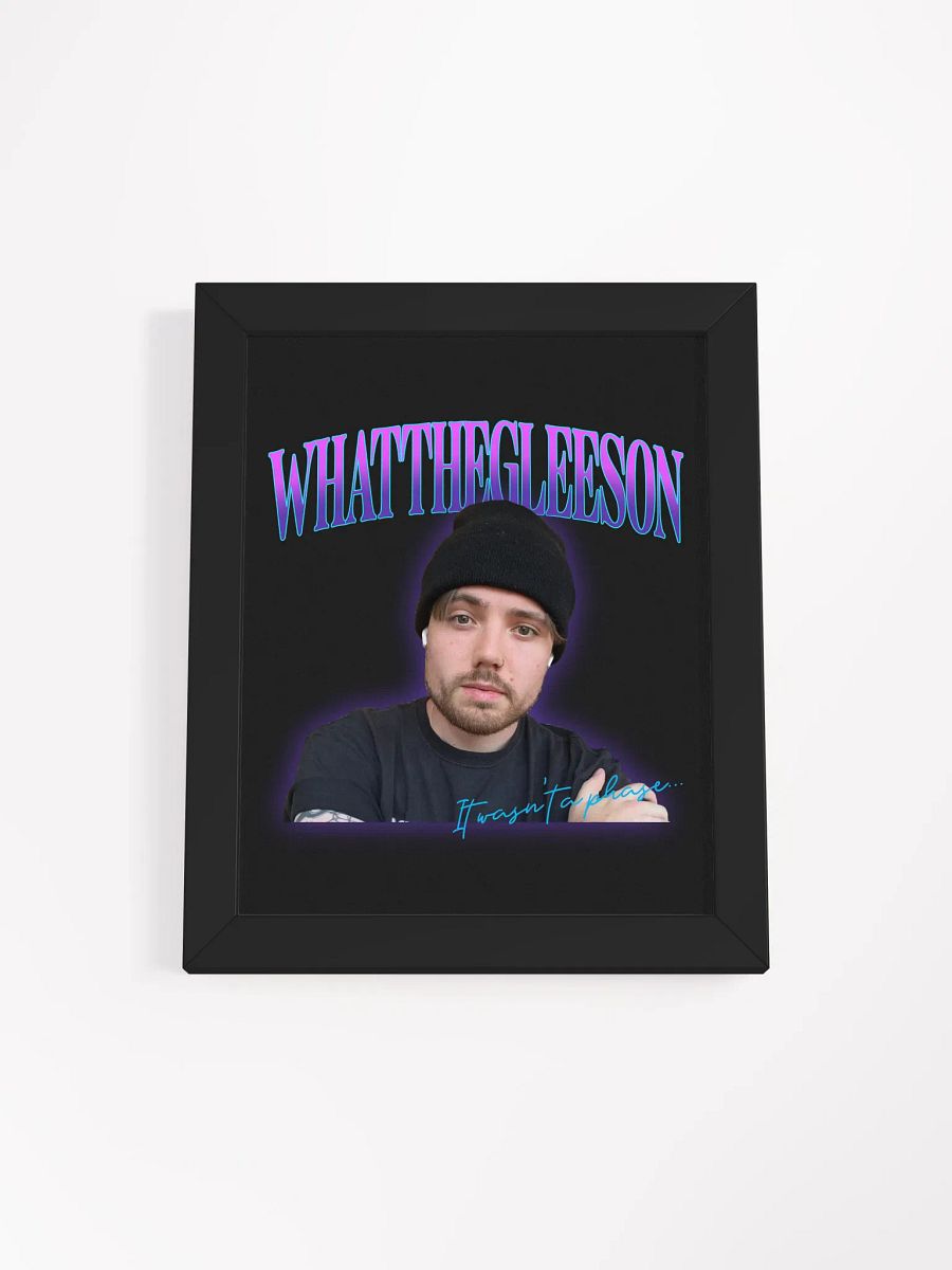 WhatTheGleeson 90s Bootleg Print In Frame product image (1)