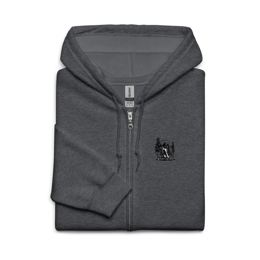 SCARY BIGFOOT FACE ZIP HOODIE product image (4)