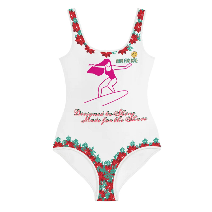 All-Over Print Youth Swimsuit ☀️🏊‍♂️ product image (5)