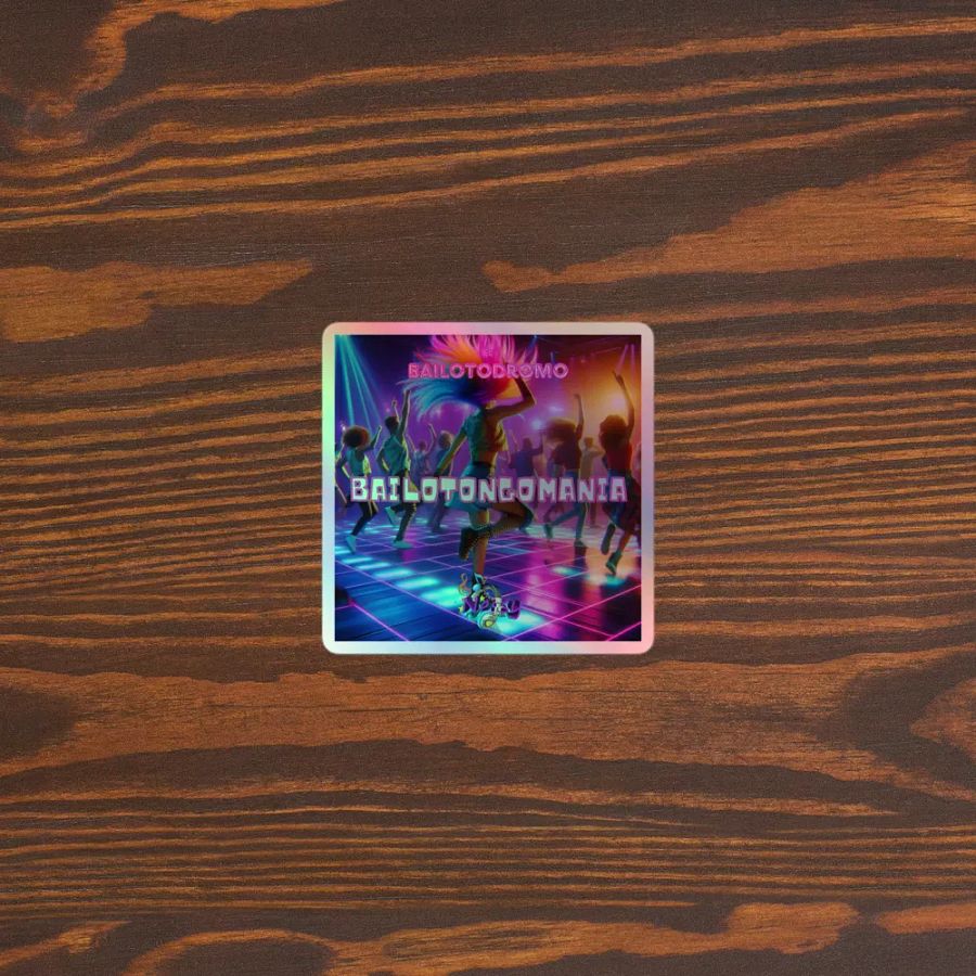 Sticker holográfico Bailotongomania product image (5)