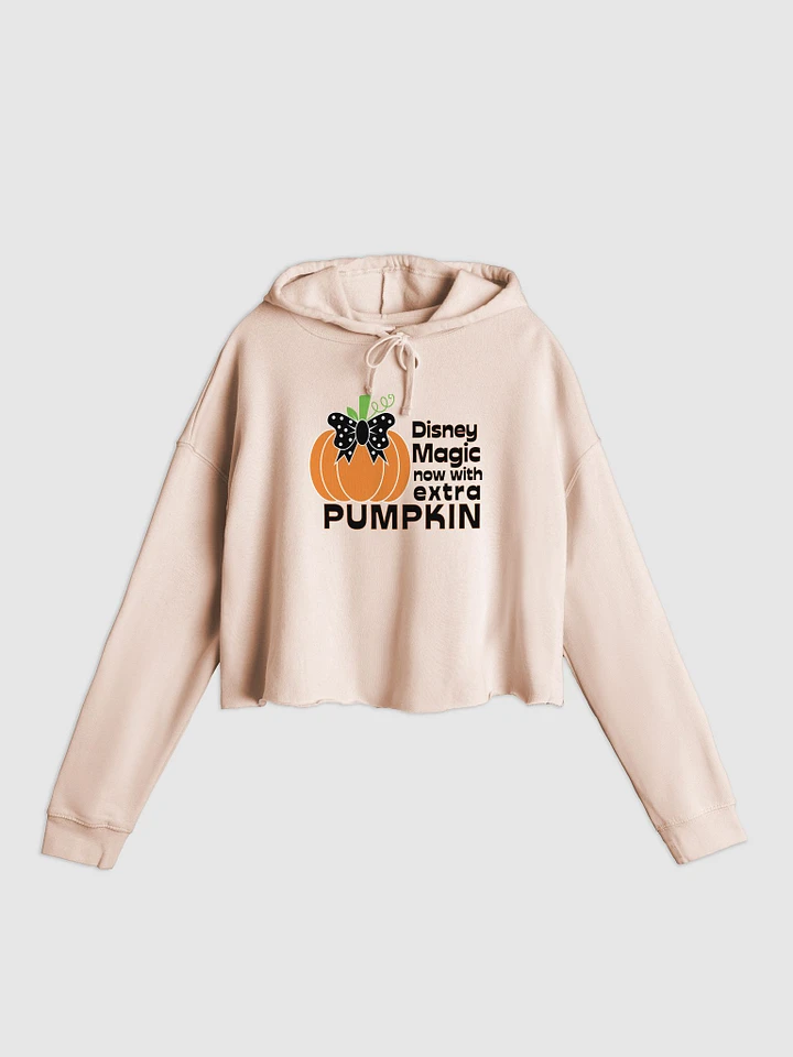 Disney Halloween Now with Extra Pumpkin Crop Hoodie product image (1)