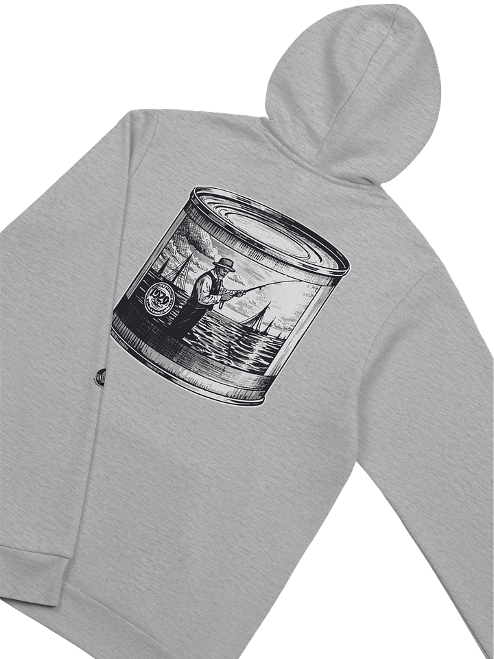 Gone Fishin' Vintage Inspired Back Graphic - Hoodie product image (2)