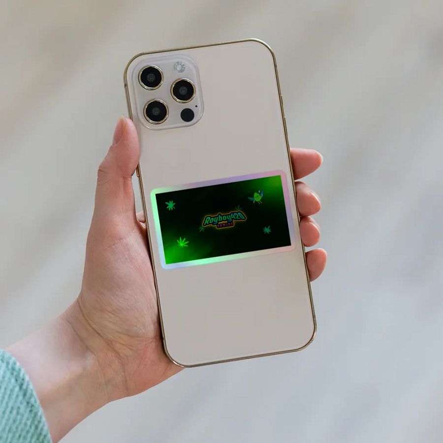 Royboy420Gaming Holographic Sticker product image (8)