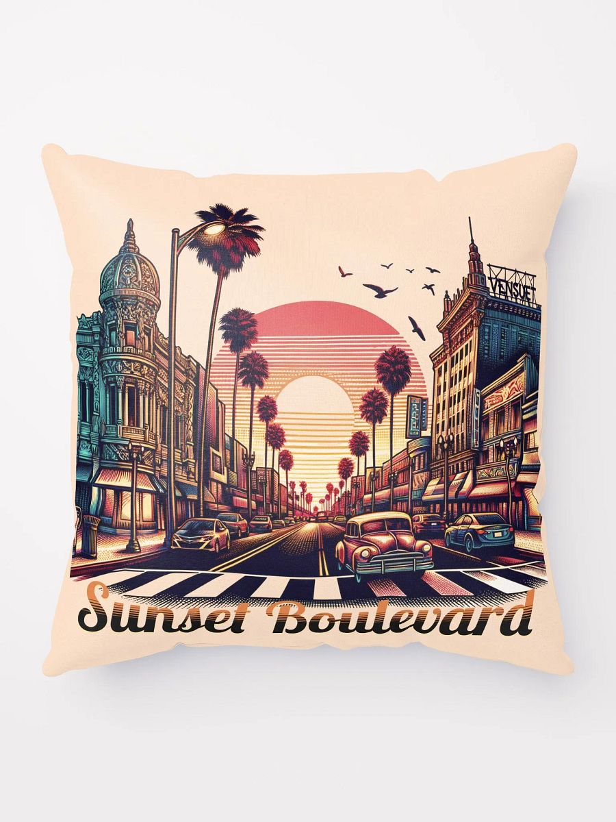 Sunset Boulevard Scenic Pillow product image (5)