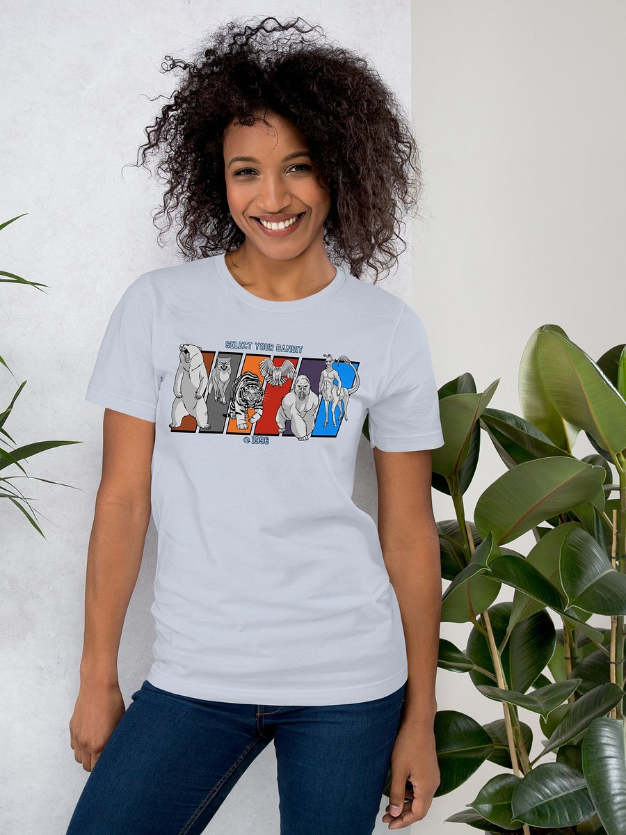 【AMBLER】 Unisex Reminisce Graphic Short Sleeve T-Shirt Biały t-shirt z autorską grafiką z przodu od Reporter.