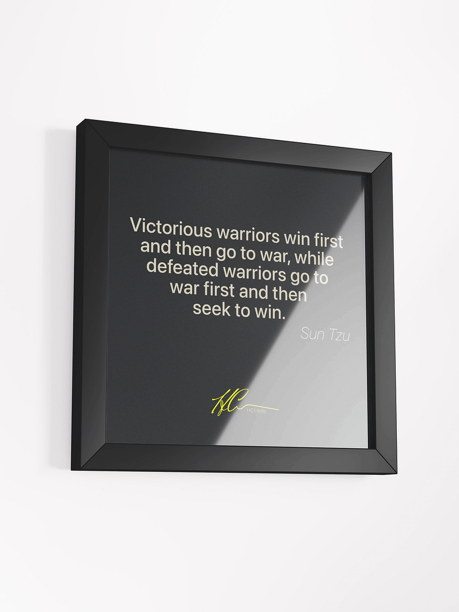 Sun Tzu Q2 - Framed Poster product image (3)