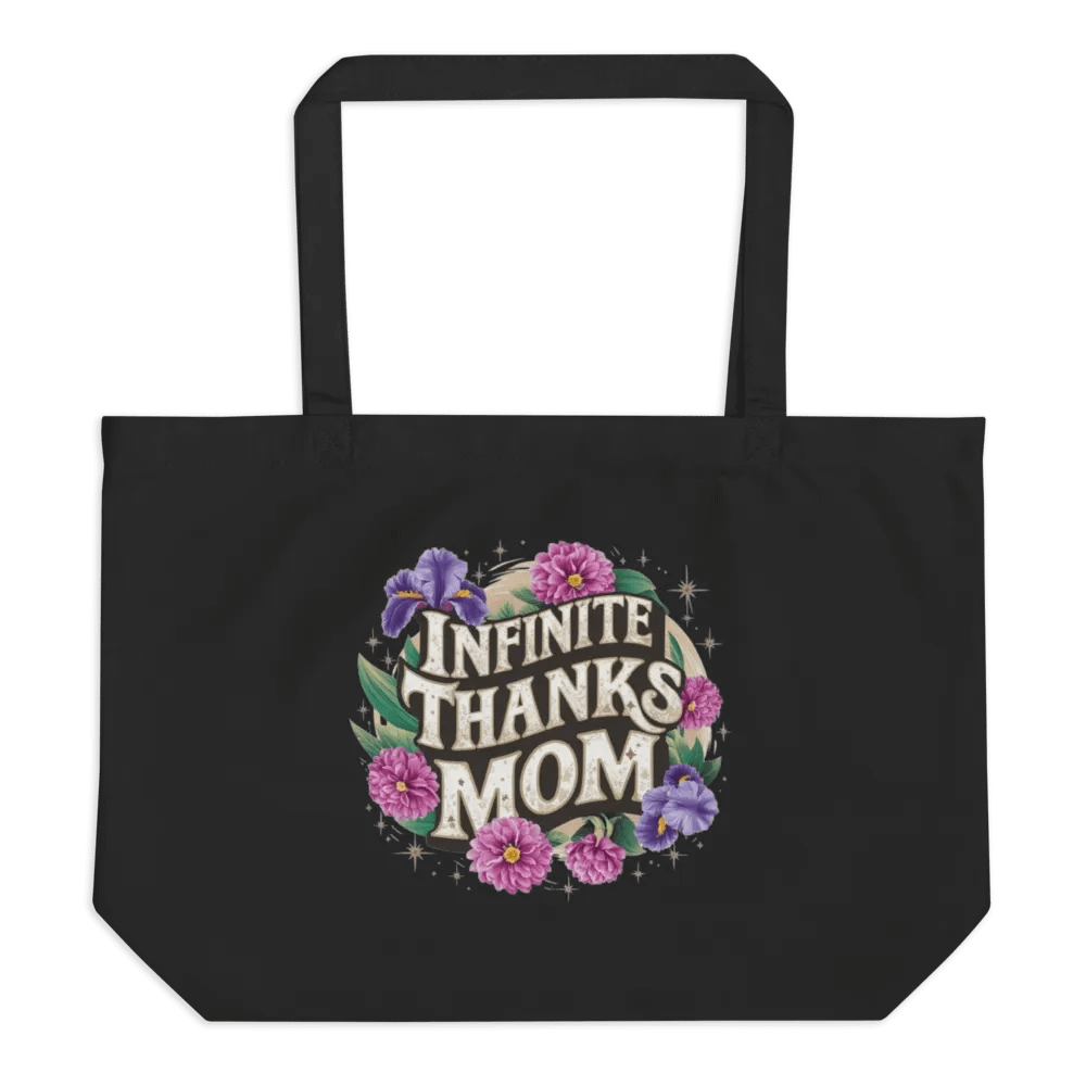 Infinite Thanks Mom Organic Cotton Tote product image (4)