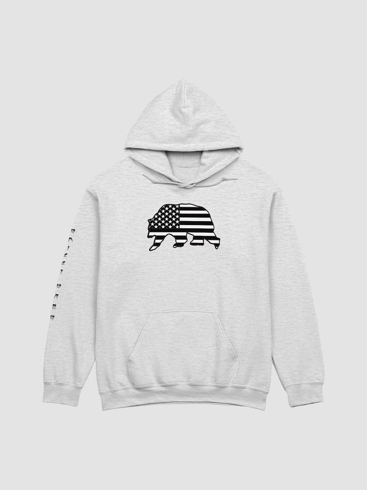 Blacked Out Stars and Bars Grizzy Gang Hoodie product image (1)