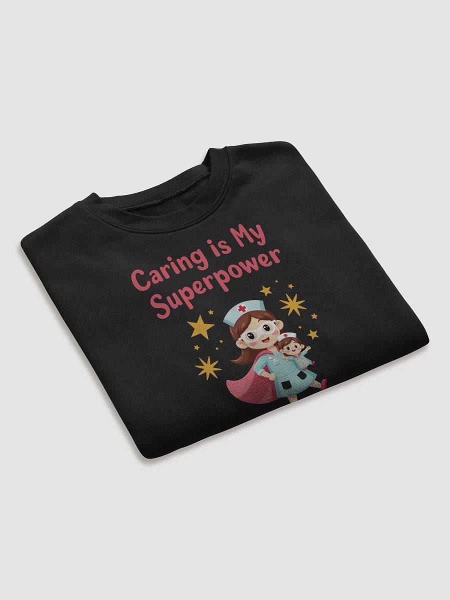 Superhero Nurse Women's Fleece Crop Sweatshirt product image (19)