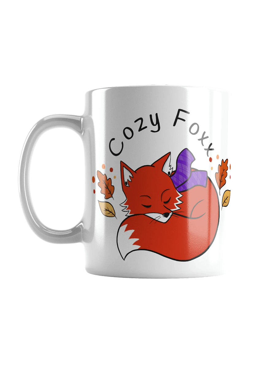 Cozy Foxx Ceramic Mug White product image (5)